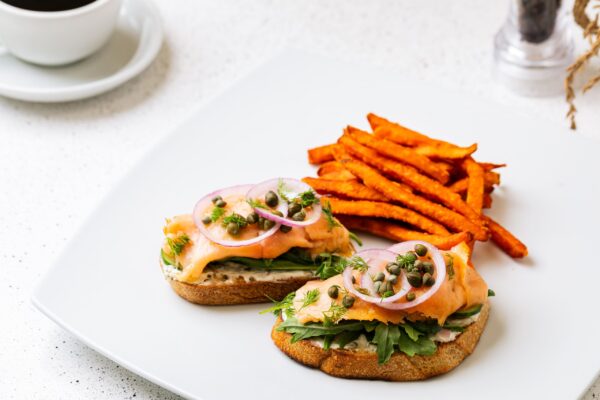 Alaskan Salmon Toast