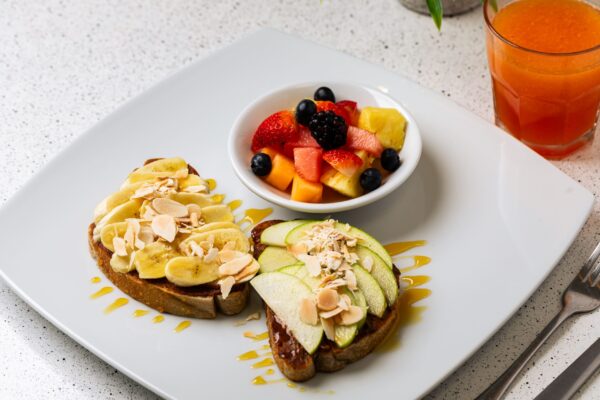 Apple Banana Toast