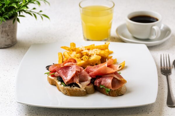 Prosciutto Toast